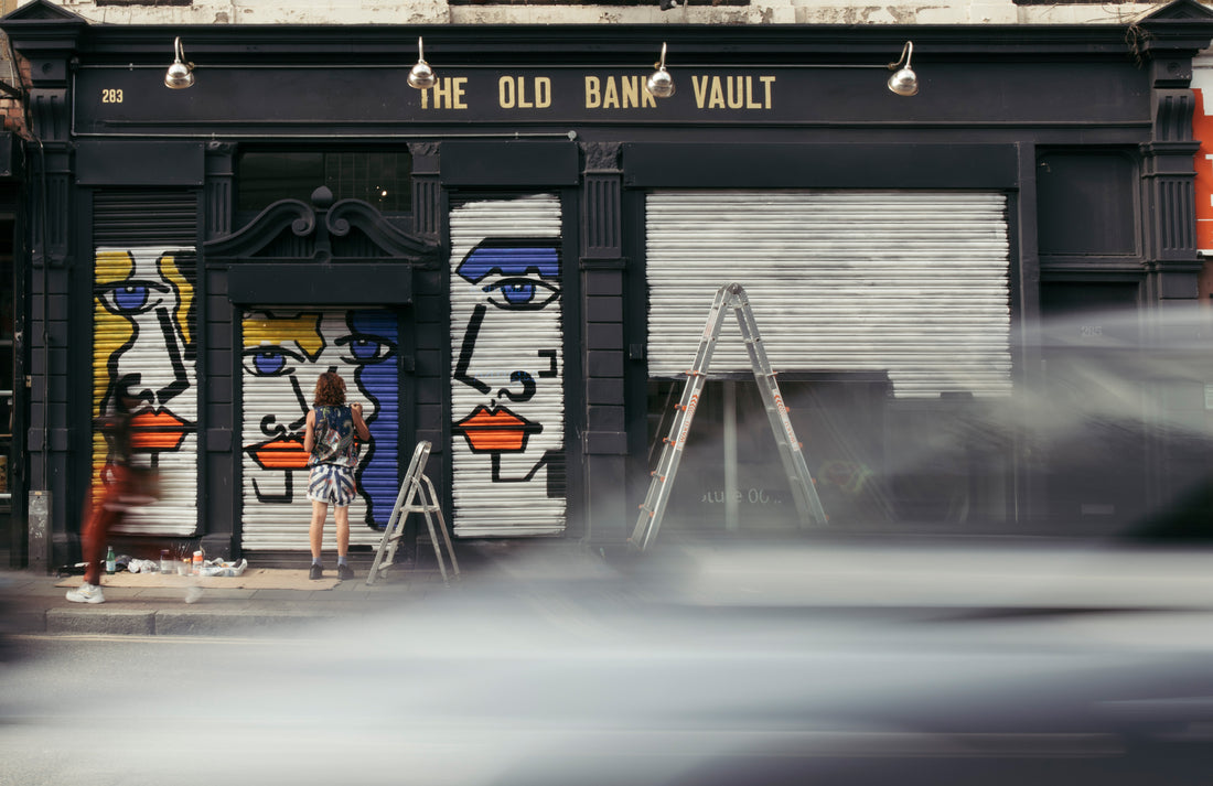 Anna Laurini Puts Her Stamp on Hackney Road